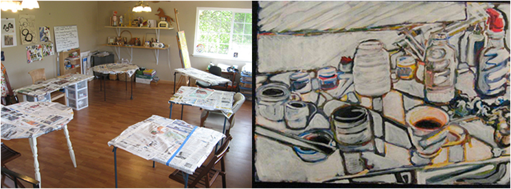 Workshop Studio and Painting